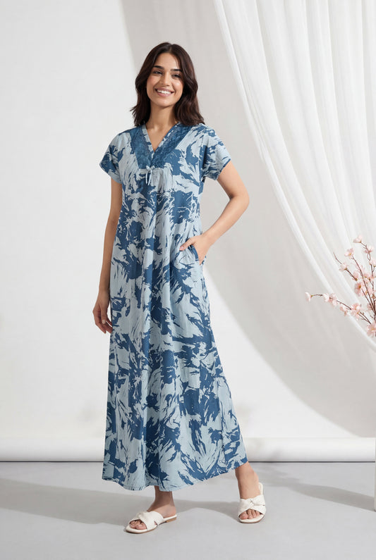 Island Girl - Cotton Lounge Night Gown