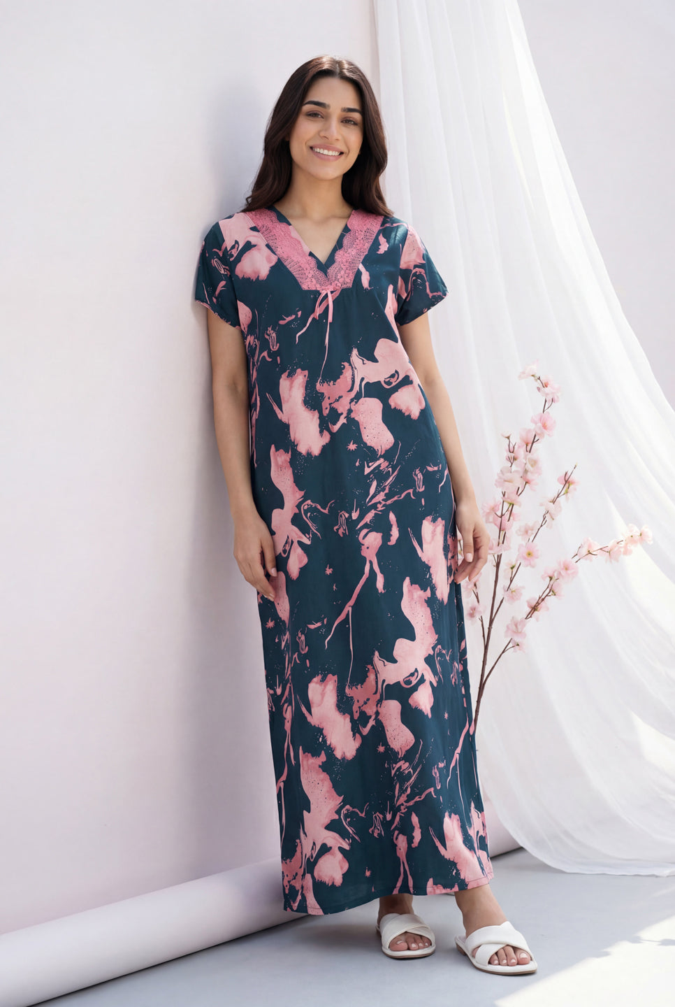 Marble Arch - Cotton Lounge Night Gown