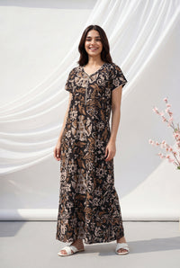 The Indie Print - Cotton Lounge Night Gown