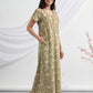 Gold Shimmer - Cotton Lounge Night Gown