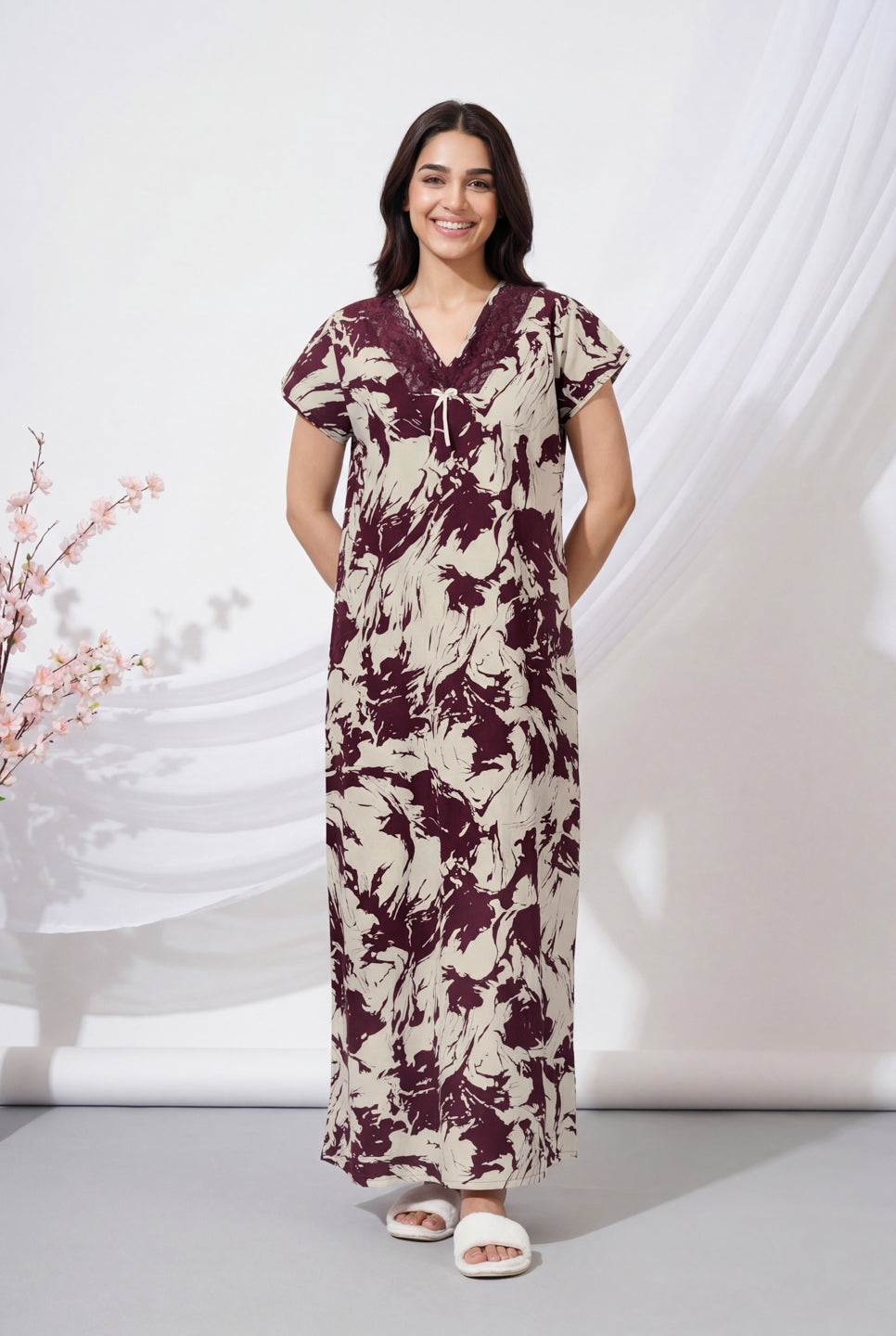 Island Girl - Cotton Lounge Night Gown