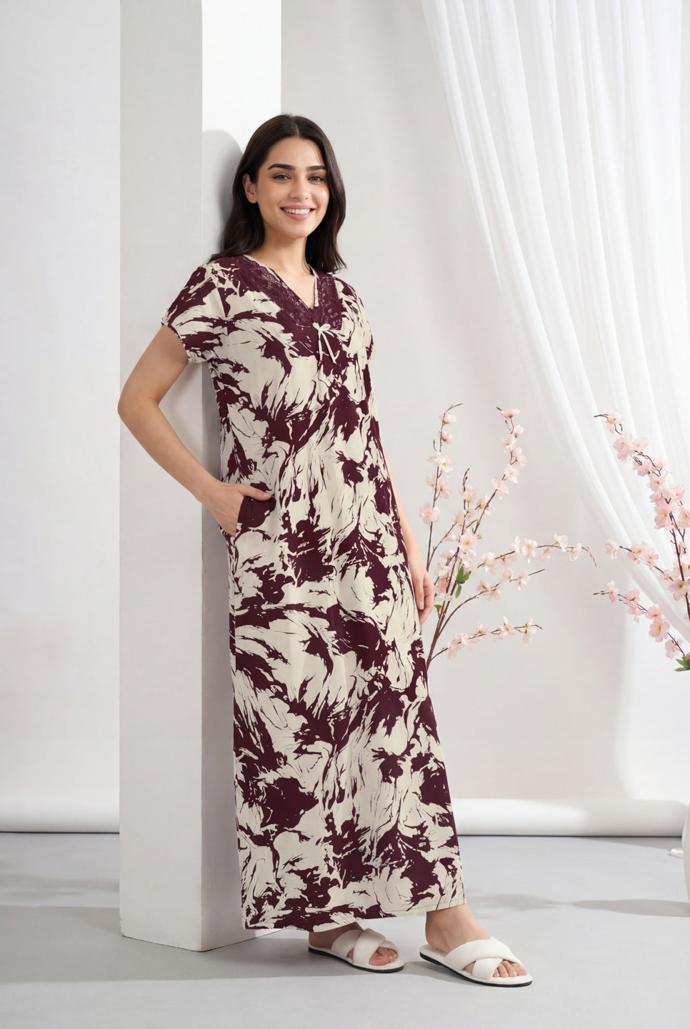 Island Girl - Cotton Lounge Night Gown