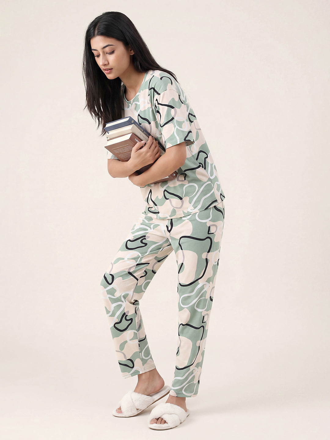 Soft Motion - Cotton Lounge Night Suit