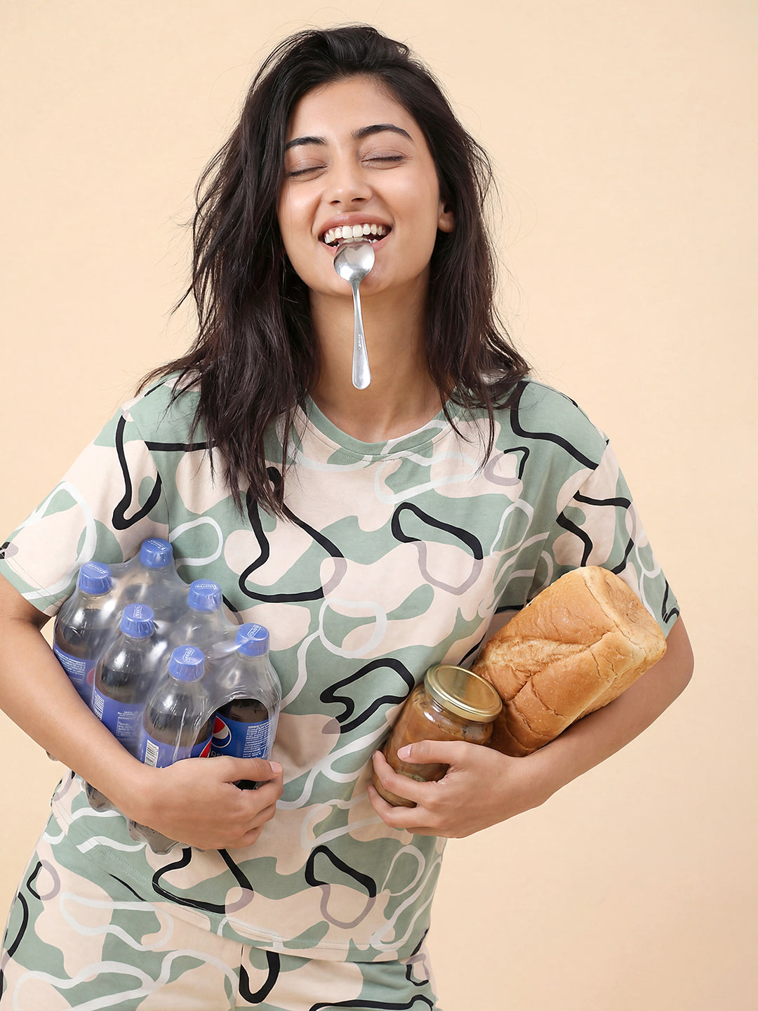 Soft Motion - Cotton Lounge Night Suit