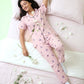 Pink Peony - Cotton Lounge Night Suit