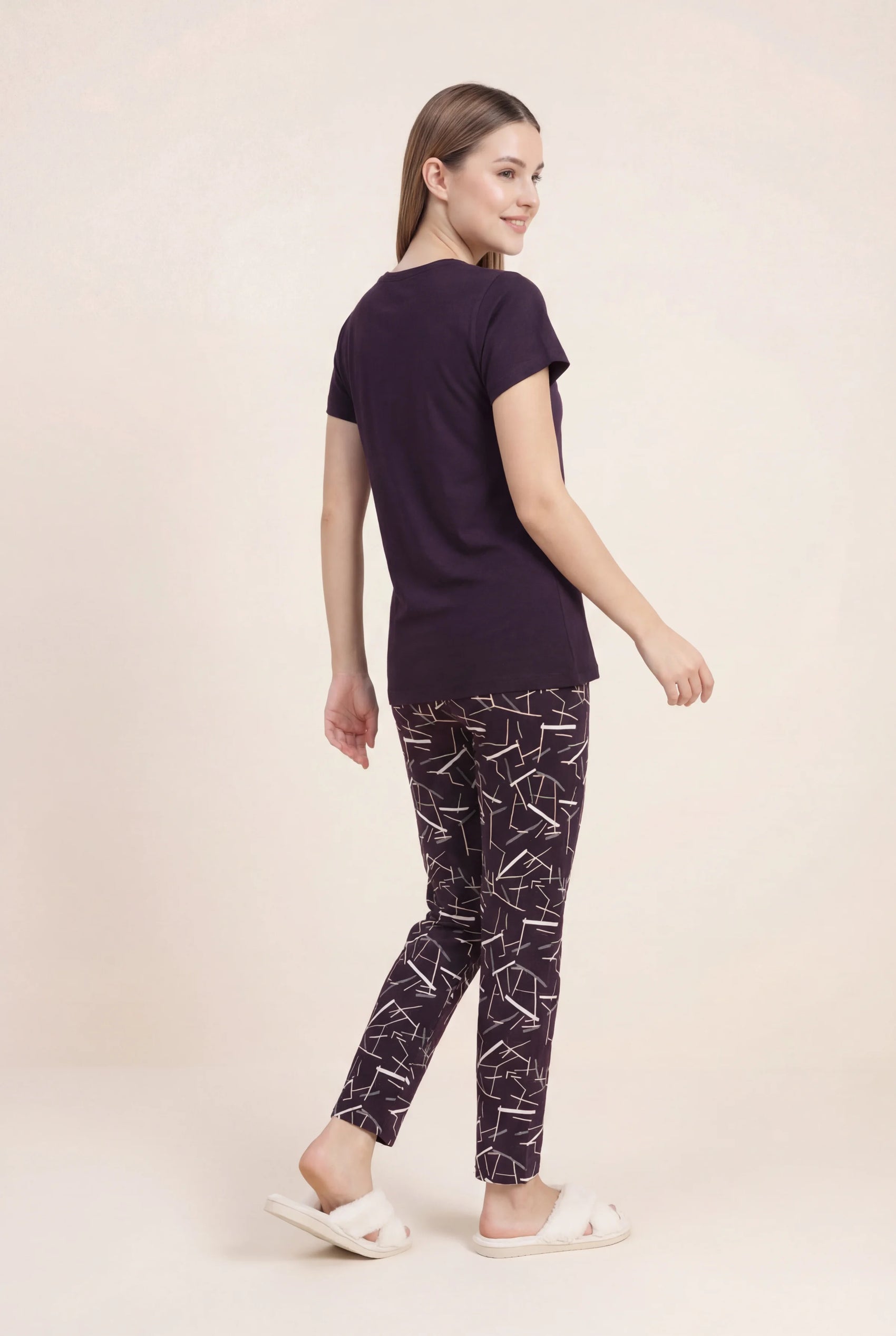 Lazy Nights - Cotton Lounge Night Suit