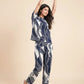 Ocean Flow - Cotton Lounge Night Suit