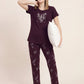 Box of flower - Cotton Lounge Night Suit