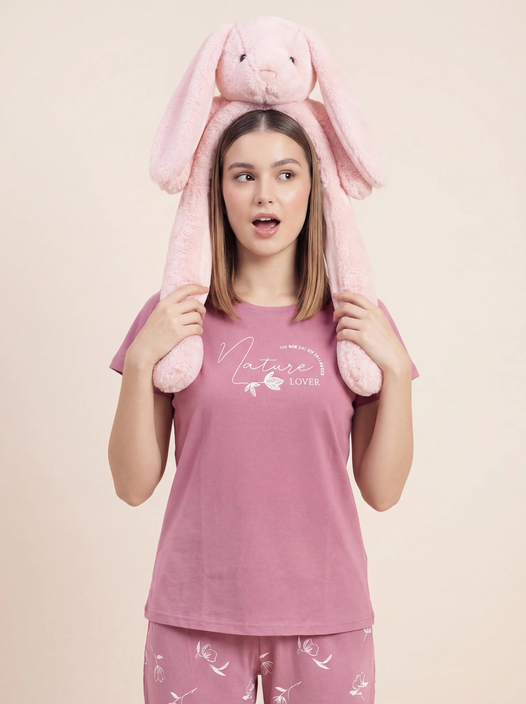 Nature Lover - Cotton Lounge Night Suit