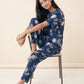 Bloom Drift - Cotton Lounge Night Suit