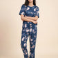 Bloom Drift - Cotton Lounge Night Suit