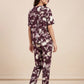 Bloom Drift - Cotton Lounge Night Suit