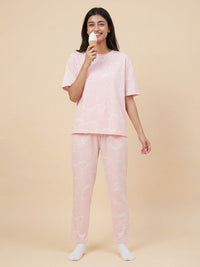 Morning Haze - Cotton Lounge Night Suit