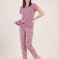 Just Be Kind - Cotton Lounge Night Suit