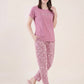 Just Be Kind - Cotton Lounge Night Suit