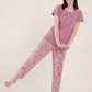 Just Be Kind - Cotton Lounge Night Suit