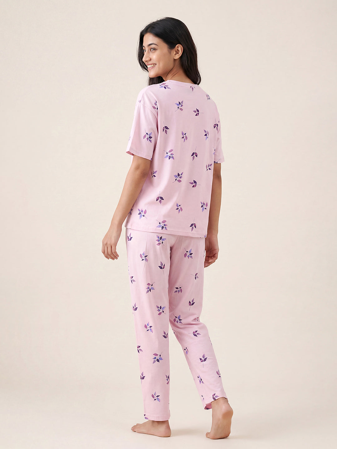 Wild Garden - Cotton Lounge Night Suit