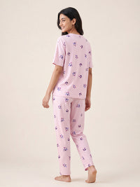 Wild Garden - Cotton Lounge Night Suit