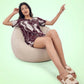 Crimson Wave – Cotton Lounge Night Suit
