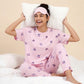 Wild Garden - Cotton Lounge Night Suit