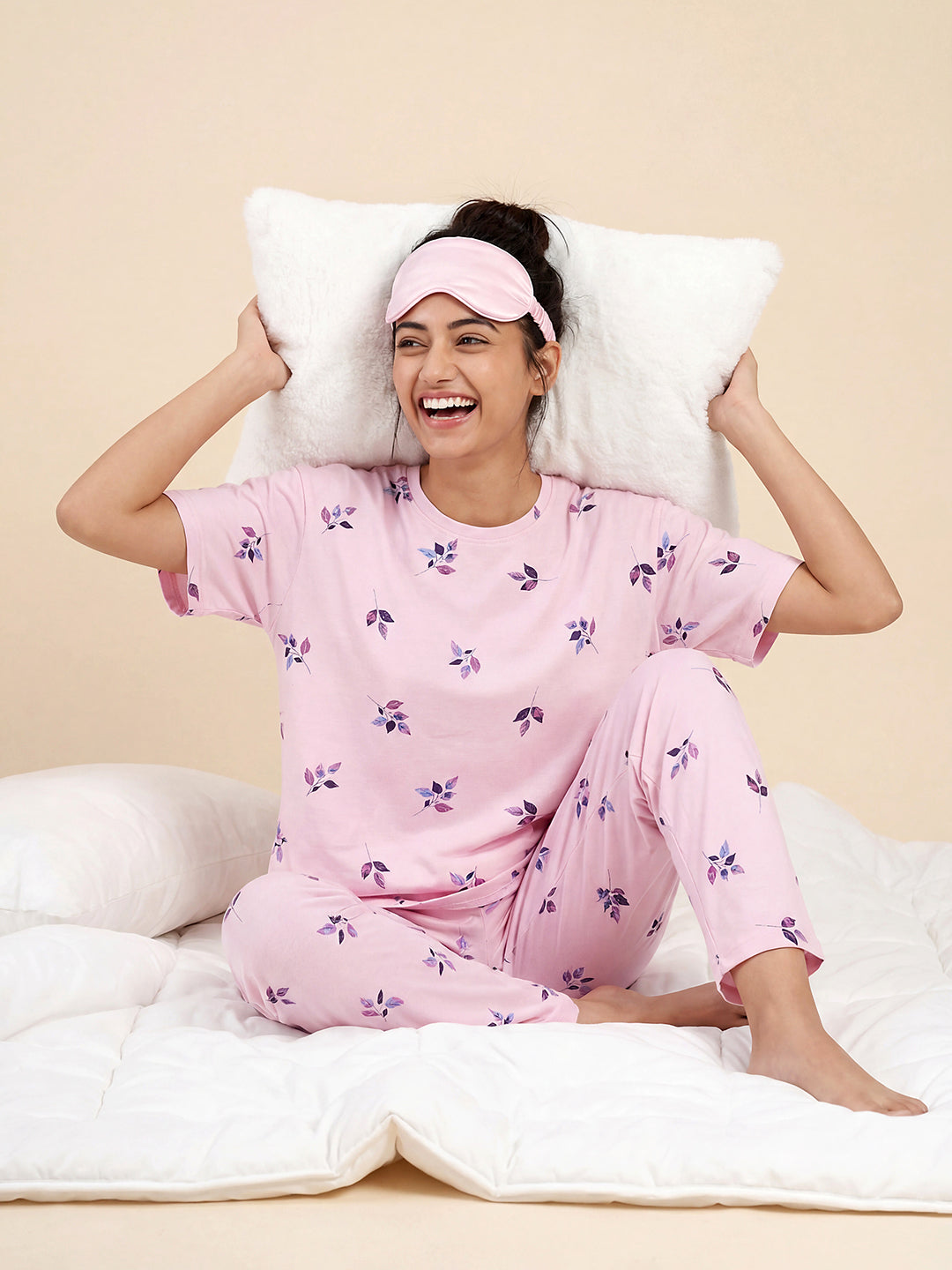 Wild Garden - Cotton Lounge Night Suit