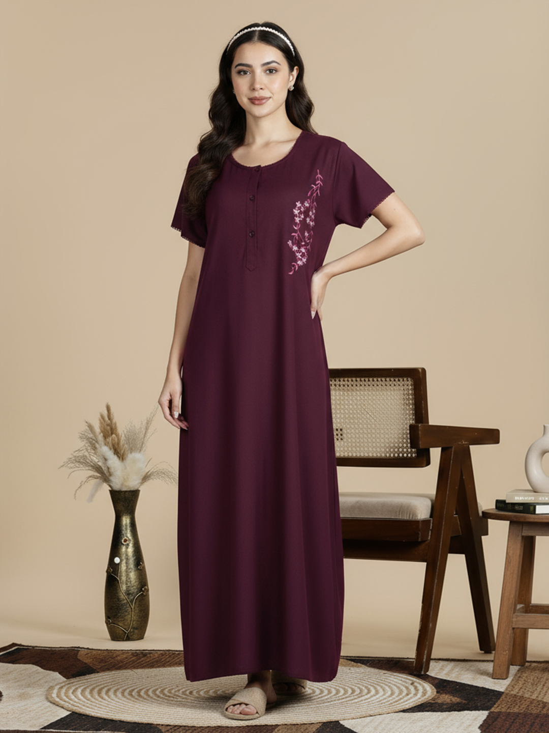 Alpine - Comfort-Rich Maxi Nightwear