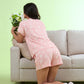 Pink Daydream – Cotton Lounge Night Suit