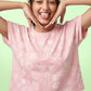 Pink Daydream – Cotton Lounge Night Suit