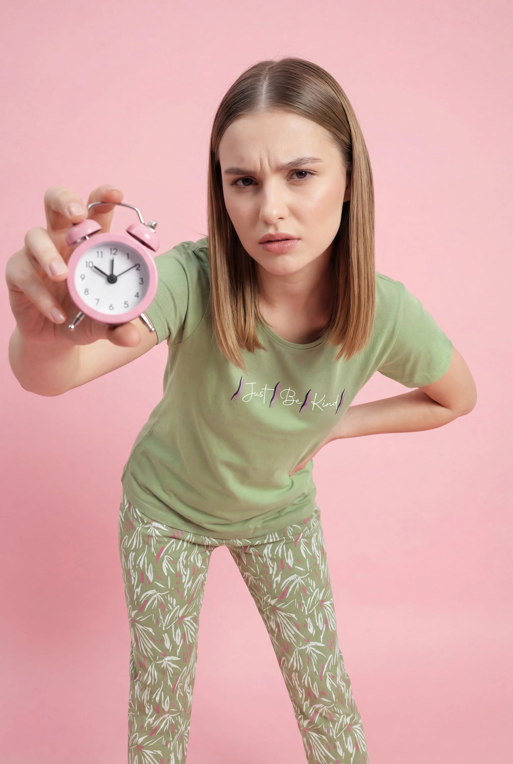 Just Be Kind - Cotton Lounge Night Suit