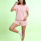 Pink Daydream – Cotton Lounge Night Suit