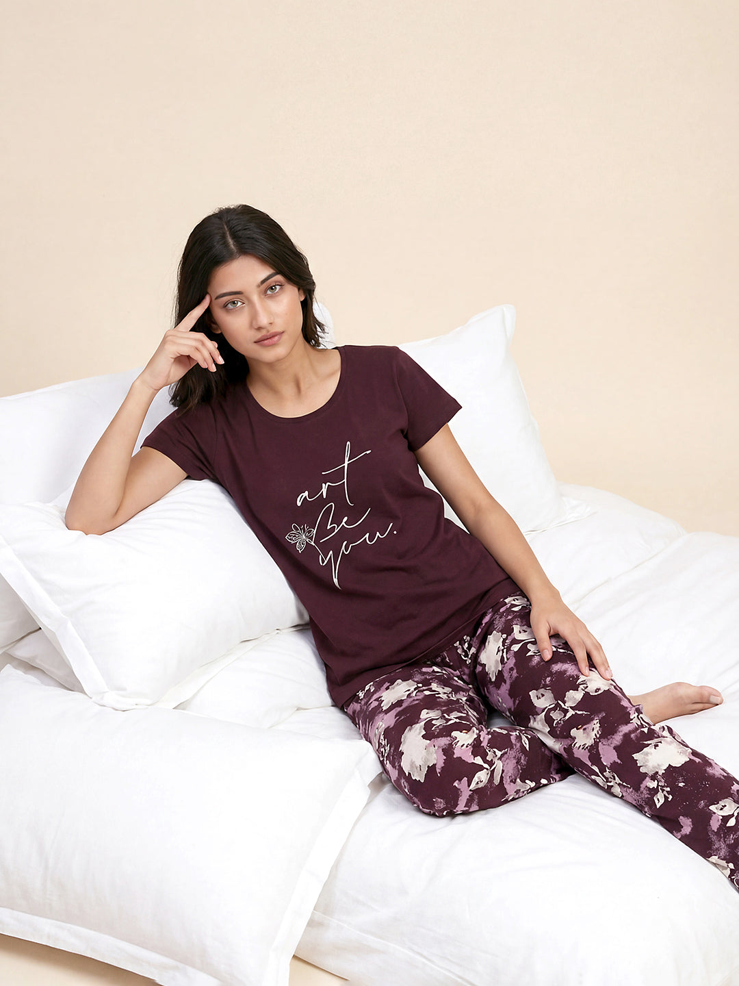 After Hours - Cotton Lounge Night Suit