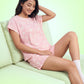 Pink Daydream – Cotton Lounge Night Suit