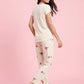 Cherry Mist - Cotton Lounge Night Suit