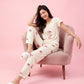 Cherry Mist - Cotton Lounge Night Suit