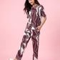 Ocean Flow - Cotton Lounge Night Suit