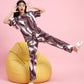 Ocean Flow - Cotton Lounge Night Suit