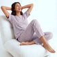 Citrus Whim - Cotton Lounge Night Suit