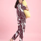 Ocean Flow - Cotton Lounge Night Suit