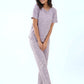 Citrus Whim - Cotton Lounge Night Suit