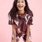 Ocean Flow - Cotton Lounge Night Suit