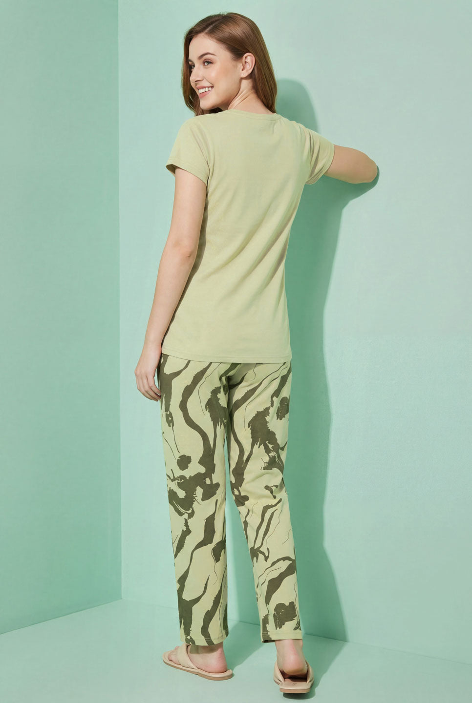 Lazy Animal - Cotton Lounge Night Suit