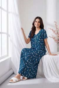 Feather Touch - Cotton Lounge Night Gown