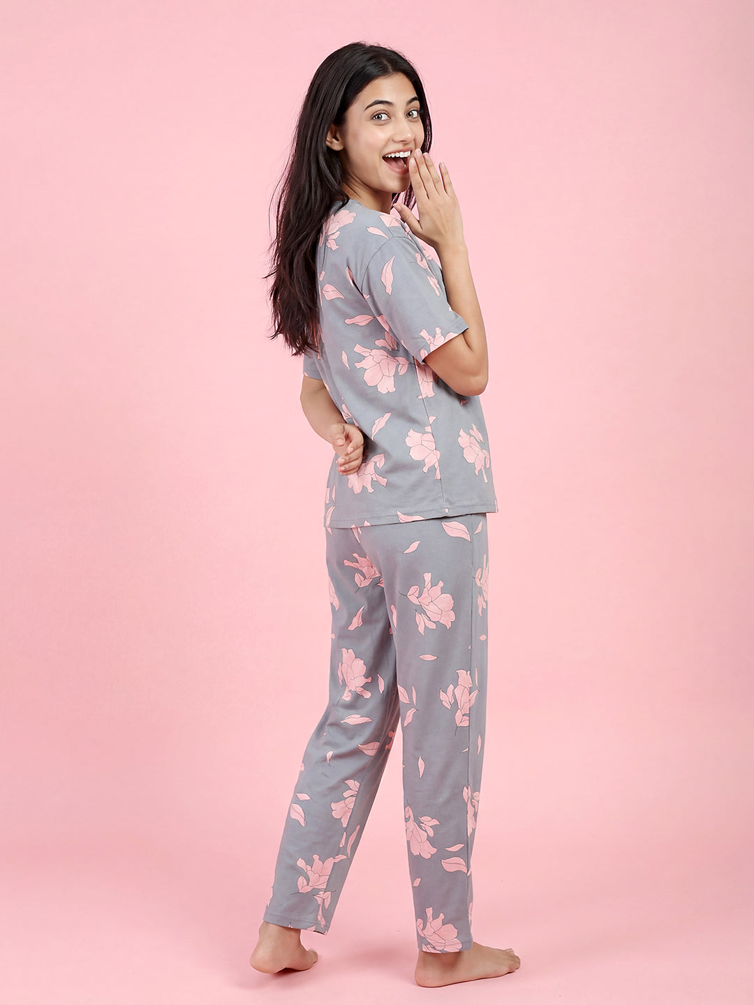 Silent Garden - Cotton Lounge Night Suit