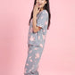 Silent Garden - Cotton Lounge Night Suit