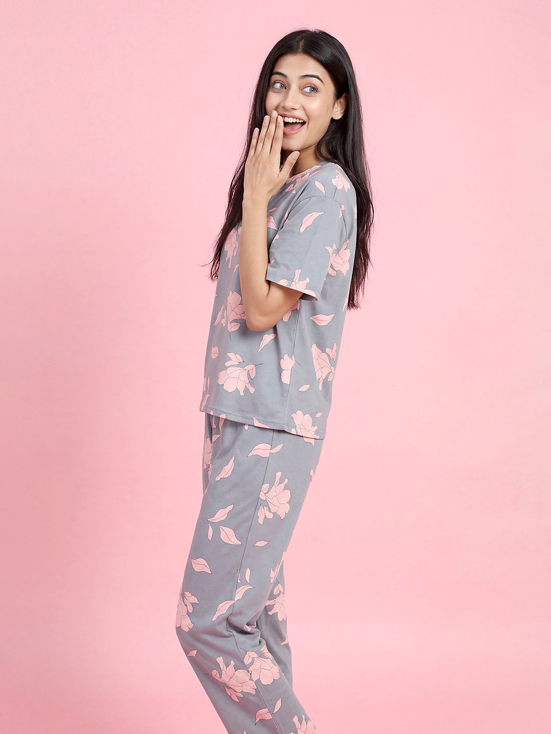Silent Garden - Cotton Lounge Night Suit