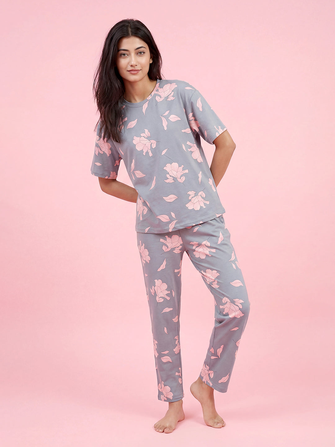 Silent Garden - Cotton Lounge Night Suit