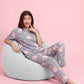 Silent Garden - Cotton Lounge Night Suit