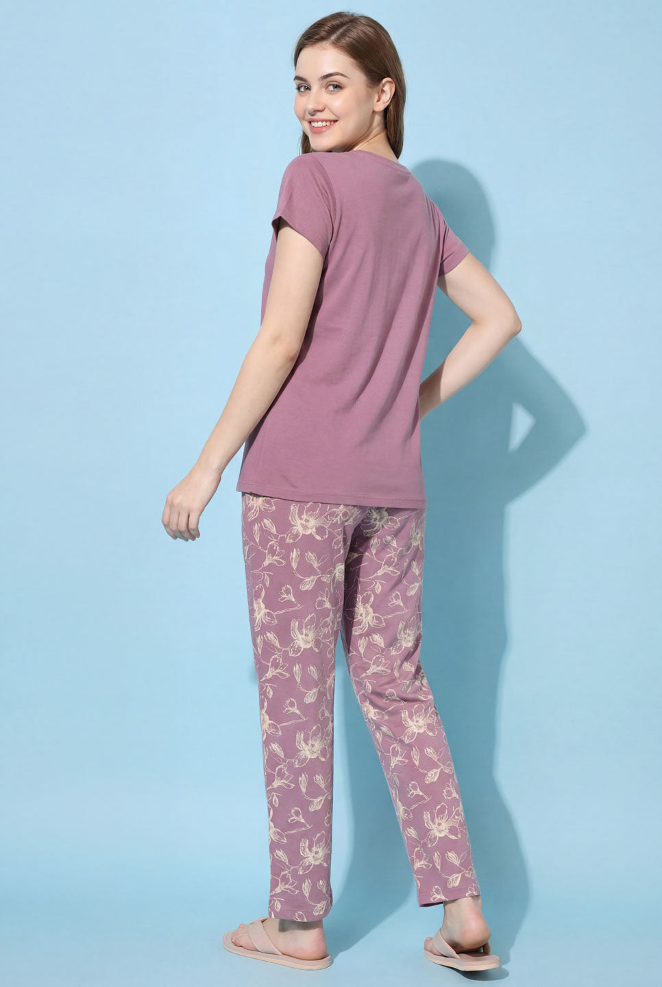 Positive Affirmation - Cotton Lounge Night Suit