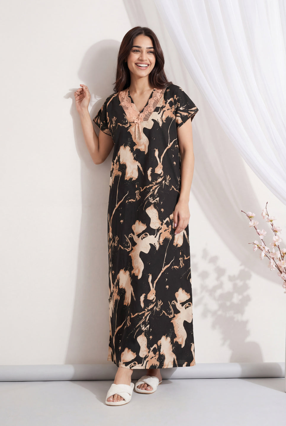 Marble Arch - Cotton Lounge Night Gown