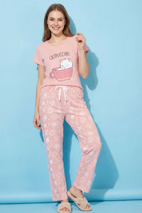 Catpuccino - Cotton Lounge Night Suit